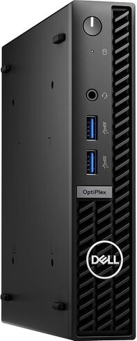 Dell OptiPlex 7010 Micro Form Factor Desktop, 13th Gen Intel Core i7-13700T Hexadeca-core (16 Core up to 4.8 GHz), Intel UHD Graphics, 64GB DDR4 SDRAM, 4TB PCIe SSD, Windows 11 Pro, Black in Saudi Arabia