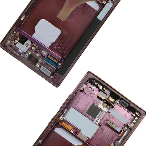 Display Compatible with Samsung Galaxy S22 Ultra 5G LCD Display Screen Assembly Replacement for Samsung S22 Ultra Touch Digitizer Screen+ Tools (Burgundy) in Saudi Arabia