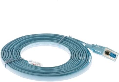 Compatible DB9 to RJ45 Replacement for Cisco Console Cable Device Management, 6ft, Lifetime Wty in Saudi Arabia