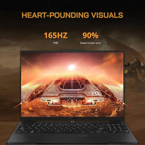 كمبيوتر محمول ASUS TUF Gaming A16 - شاشة WUXGA مقاس 16 بوصة 165 هرتز 100% sRGB - AMD Ryzen7 7735HS Beat i7-12650H - AMD Radeon RX7600S Beat RTX 4060 - لوحة مفاتيح بإضاءة خلفية - كابل HDMI (ذاكرة الوصول العشوائي 64 جيجابايت | 4 تيرابايت PCIe SSD) in Saudi Arabia
