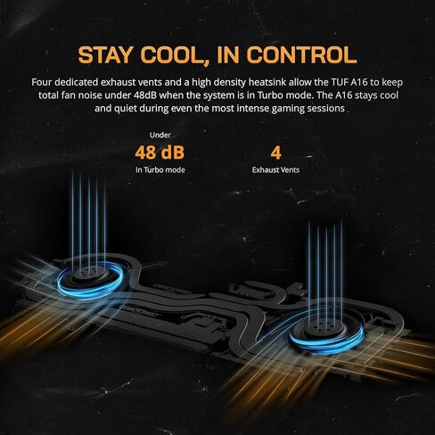 كمبيوتر محمول ASUS TUF Gaming A16 - شاشة WUXGA مقاس 16 بوصة 165 هرتز 100% sRGB - AMD Ryzen7 7735HS Beat i7-12650H - AMD Radeon RX7600S Beat RTX 4060 - لوحة مفاتيح بإضاءة خلفية - كابل HDMI (ذاكرة الوصول العشوائي 64 جيجابايت | 4 تيرابايت PCIe SSD) in Saudi Arabia