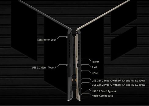 كمبيوتر محمول ASUS TUF Gaming A16 - شاشة WUXGA مقاس 16 بوصة 165 هرتز 100% sRGB - AMD Ryzen7 7735HS Beat i7-12650H - AMD Radeon RX7600S Beat RTX 4060 - لوحة مفاتيح بإضاءة خلفية - كابل HDMI (ذاكرة الوصول العشوائي 64 جيجابايت | 4 تيرابايت PCIe SSD) in Saudi Arabia