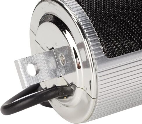 Motorcycle Audio Systems, Motorcycle Bluetooth Speaker System, IP54 Waterproof DC12V Handlebar Mounted Audio Sound System (Silver) in Saudi Arabia