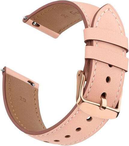 Leather Bands Compatible with IDW13,IDW16,IDW19 Smartwatch Bands, 22mm Soft Genuine Leather Replacement Strap for Fitpolo IDW13/Woneligo W13 Smartwatch Bands,ENOMIR/TOOBUR/MILOUZ/Gydom/Faweio/Veryfit IDW19 Smartwatch Bands in Saudi Arabia