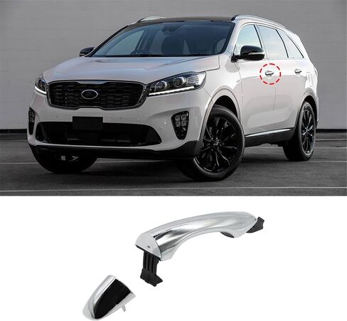 83662-C5010 Rear Right/Left Door Handle Compatible with 2016-2020 Sorento 83662-C5010 (Left) in Saudi Arabia