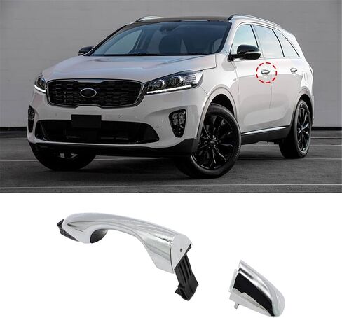83662-C5010 Rear Right/Left Door Handle Compatible with 2016-2020 Sorento 83662-C5010 (Left) in Saudi Arabia