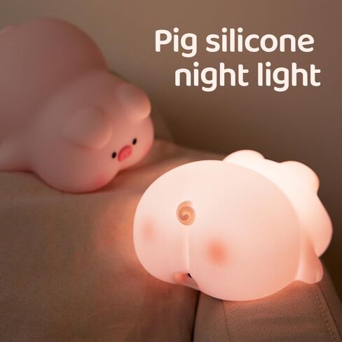 1PCS Children's Night Light Halloween, Decorative Light, 3 Mode Pumpkin Night Light, Rechargeable LED Touch Food Grade Silicone, Nursery Baby Room, Best Gift in Saudi Arabia