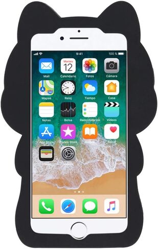 حافظة iPhone SE 2022 لطيفة، حافظة iPhone SE 2020، حافظة iPhone 7، حافظة iPhone 8، حافظات iPhone 6، حافظة iPhone 6s، غطاء Cherry Cupcakes Funny 3D Cartoon ناعم من السيليكون المقاوم للصدمات in Kuwait