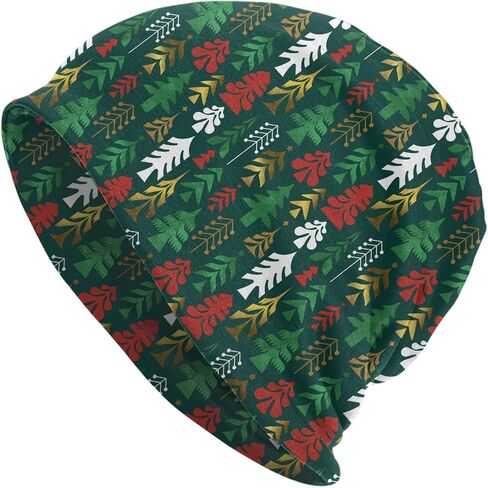Christmas Beanie Chemo Hat Cancer Headwear Knitted Hats Baggy Slouchy Scarf Cap for Adults Women Men in Kuwait