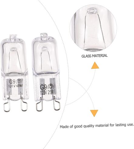 10Pcs Oven Lamp Bulbs Halogen Light Bulb Replacement in Saudi Arabia