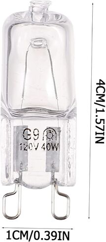 10Pcs Oven Lamp Bulbs Halogen Light Bulb Replacement in Saudi Arabia