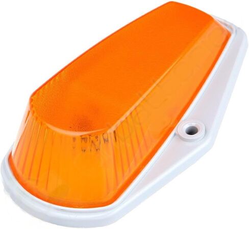 5pcs Cab Marker Roof Running Light Black Cover Lens With Amber LED Bulbs Compatible with 1973-1997 Ford F-150 F-250 F-350 F Series Pickup Super Duty Trucks in Kuwait