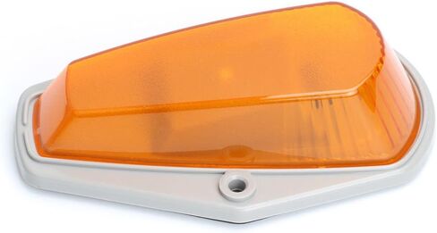 5pcs Cab Marker Roof Running Light Black Cover Lens With Amber LED Bulbs Compatible with 1973-1997 Ford F-150 F-250 F-350 F Series Pickup Super Duty Trucks in Kuwait