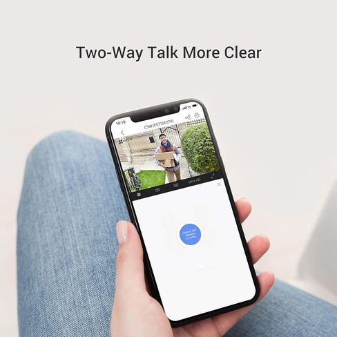 كاميرا أمان EZVIZ WiFi خارجية IP67 مقاومة للماء، 1080 بكسل مع رؤية ليلية ملونة، اكتشاف الأشخاص بالذكاء الاصطناعي، محادثة ثنائية الاتجاه، تنبيهات الحركة، ضغط فيديو H.265 | سي 3 دبليو برو in Kuwait