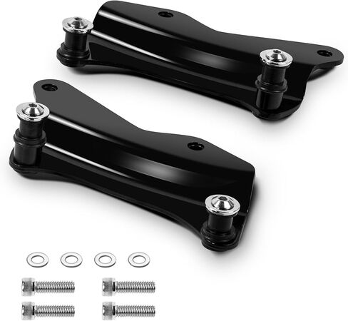 مجموعة أدوات إرساء مخصصة بأربع نقاط لملحقات Harley Touring 2009 2010 2012 2013 Street Glide، Electra Glide، Road King، Road Glide، مجموعة أجهزة كروم سريعة الإصدار in Kuwait