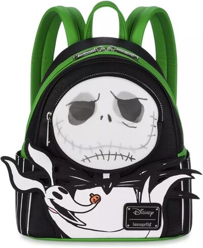 Loungefly Disney Parks The Nightmare Before Christmas جاك سكيلينغتون وحقيبة ظهر Zero Mini in Saudi Arabia