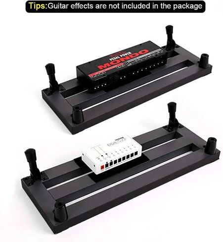 Ghost Fire Guitar Pedal Board Aluminum Alloy 1.76lb Super light Effect Pedalboard 19.8''x11.5'' with Carry Bag,SPL-04 and Power Supply GS10-SE in Kuwait