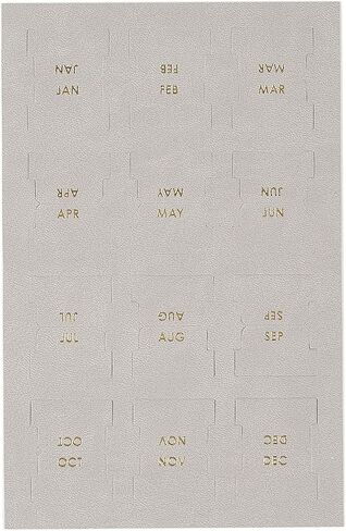 Erin Condren Monthly Adhesive Tabs, 12 Months of Adhesive Tabs for Yearly Planning, Use Them to Tab Undated Planners and Add a Pop of Color in Saudi Arabia