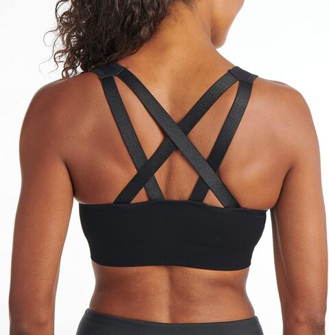 PUMA Women's T-Back Strap Seamless Sports Bra, Bright Red, Large in Saudi Arabia
