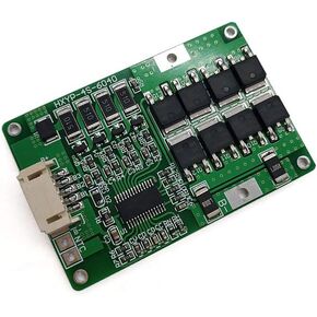 1 Pcs Lifepo4 Battery Protection Board 4S 20A 12.8V 32650 LiFePo4 Battery BMS Protection PCB Board with Balance Overcharge Over Discharge Protection