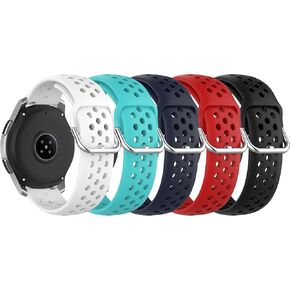 5Pack Soft Silicone Strap Watch Bands intended for Amazfit Cheetah/Cheetah Pro Bands intended for Amazfit Cheetah Smartwatch