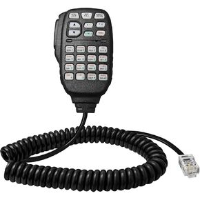 HM133V DTMF Microphone 8 Pin Plug RJ45 HM-133 Speaker Mic Compatiable for ICOM Mobile Radio IC-2200H IC-2800H IC-V8000 IC-208H IC-207H IC-2000H ID-800H ID-880H HM-133V Hand Mic