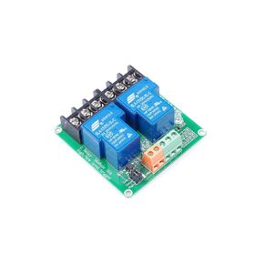 DC 12V 30A 2-Channel Relay Module High Or Low Level Triggering with Optocoupler Isolation Load 30A DC 30V AC 250V for PLC Automation Control, Industrial System Control