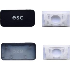 Replacement Individual AP11 Type ESC Key caps and Hinges are Applicable for MacBook Pro A1425 A1502 A1398 for MacBook Air A1369/A1466 Keyboard to Replace The ESC Key caps and Hinges