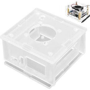 Transparent Acrylic Case for Orange Pi Zero 3, Development Board Efficient Heat Dissipation Clear Protective Shells, Universal Acrylic Transparent Shell Replacement