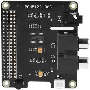 لوحة توسيع Pi Pi HiFi DAC + HD Audio PCM5122 24 بت لوحة توسيع لـ Pi 3 Model B / 2B /B+/A+/ Pi Zero W