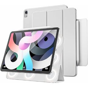 for iPad Air 11 Inch Case (M2, 2024), iPad Air 5th/4th Generation 10.9 Inch (2022/2020), Strong Magnetic Attachment, Lightweight Trifold Stand Cover for iPad Air 11"/5/4, Gray