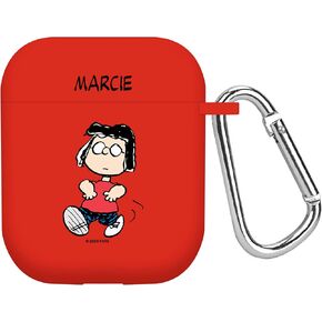 Peanuts Classic Characters HD Case Cover Compatible with Apple AirPods Gen 1 & 2 (Snoopy)