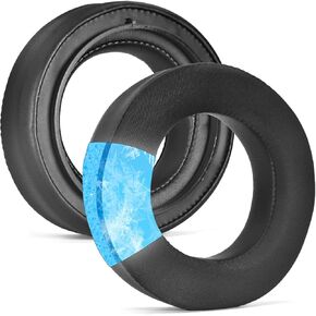 Replacement Ear Pads Cover Cushions Compatible with DT700 Prox DT900 Prox Headphone,Not fit DT770, DT880, DT990 (Black Silky Cool Fabric)