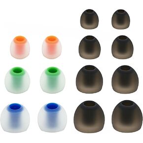 14pcs (NSY-TWTB) Premium Silicone Eartips Adapters Compatible with Sennheiser (M2 IE) Momentum I and G CX 3.00 CX 5.00 CX 7.00BT HD1 HD1 Free and HD1 Wireless In Ear Earphones / Headphones