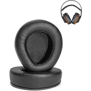 Sheepskin Real Leather Ear Pads Cushion Compatible with AudioQuest Aq Nighthawk Headphone (Sheepskin Leather)