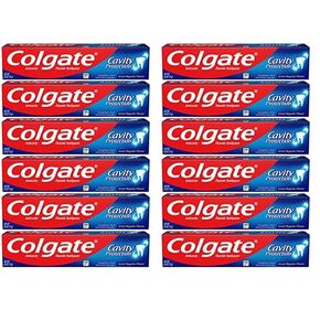 Colgate Cavity Protection Toothpaste with Fluoride - 4 Ounce (Pack of 6)