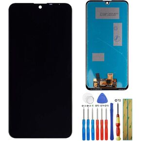 LCD Screen Compatible with LG K50/Q60 LMX520BMW, LMX520EMW, LM-X520 6.26" inch LCD Touch Screen Display Assembly