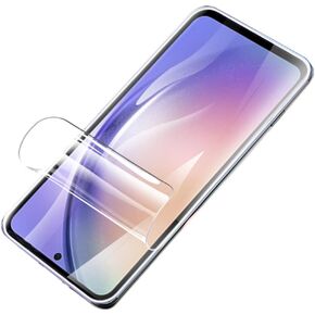2Pack Upgraded Hydrogel Screen Protector For Samsung Galaxy A54 (6.4"), Non-breakable Flexible TPU&Case Friendly Transparent Soft Protective Film (Not Tempered Glass)
