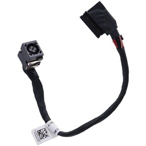 Deal4GO DC-in Power Jack Cable Power Adapter Port J60G1 0J60G1 DC301015A00 Replacement for Dell Alienware M15 R2 M17 R2, Black