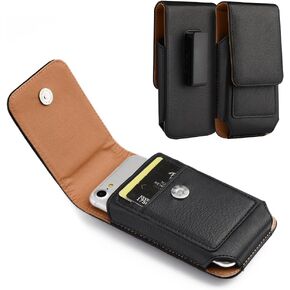Belt Clip Holster Pouch Heavy Duty Leather Case for Motorola Edge (2024) Moto g Stylus 5G (2024) Moto g Power 5G (2024) Moto g 5G (2024) Moto g Play (2024) Edge (2023) G Stylus 5G (2023) Edge+ (2023)