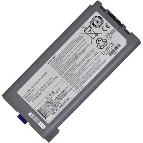 CF-VZSU46 CF-VZSU46U CF-VZSU71U Laptop Battery for Panasonic Toughbook CF-30 CF-31 CF-53 CF30 CF31 CF53 CFVZSU46 CF-VZSU46R CF-VZSU46S CF-VZSU72U CF-VZSU1430U CF-VZSU46AU CFVZSU46U 10.65V 87Wh/8.55Ah
