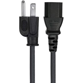 3 Prong Power Cord Replacement for Pantum P2502W M6552nw M7102DW M29DW Printer AC 8ft Power Cord C13 Cable