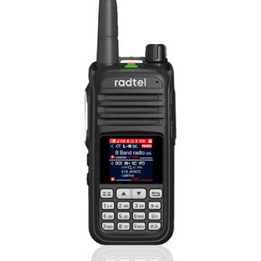 Radtel RT-420 6 العصابات هام اتجاهين راديو 256CH الهواء الفرقة اسلكية تخاطب NOAA VOX USB SOS LCD اللون الشرطة الماسح الضوئي الطيران