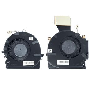 New Cooling Fans for HP OMEN 16-b 16-c RTX3060 RTX3070 Series 16-c0045ns 16-b0013dx 16-c0001ur 16-b0014nr 16-b1001na 16-b0003ur 16-b0002nh 16-c0039ns Fan DC 12V,（! NOT for RTX3050 DC 5V Fan)