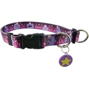 Adventure Time Lumpy Space Princess OMGlob Adjustable Nylon Dog Collar (Medium)