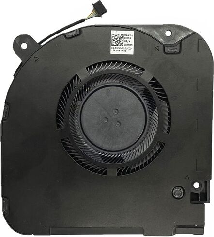 استبدال جديد وحدة المعالجة المركزية + مروحة تبريد GPU لـ DELL G7 17 7700 وحدة المعالجة المركزية للكمبيوتر المحمول EG50061S1-C050-S9A 0WMJ4N DC12V 0.50A (EG50061S1-C040-S9A 0KFDJ9 DC12V 0.52A لاحظ أن وحدة معالجة الرسومات عبارة عن واجهة ذات 4 أسلاك) in Kuwait