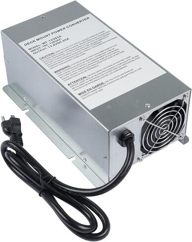 RV Power Converter/Charger w/Lithium-Ion Switch WF-9855-AD-MBA WF-9855AN Replacement for IOTA-DLS-55 Atwood ACO-32 Todd Engineering PC-30 WF-9855 WF-9855-MBA Vahaha in Kuwait