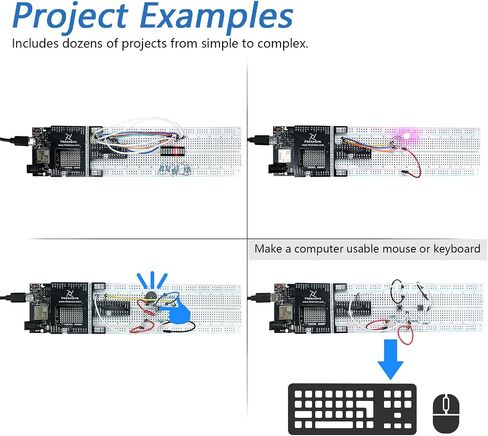 Freenove Basic Starter Kit with Board V5 Rev4 WiFi (Compatible with Arduino IDE), Arm Cortex-M4 Microcontroller, Onboard ESP32-S3, 179-Page Detailed Tutorial, 140 Items, 34 Projects in Saudi Arabia