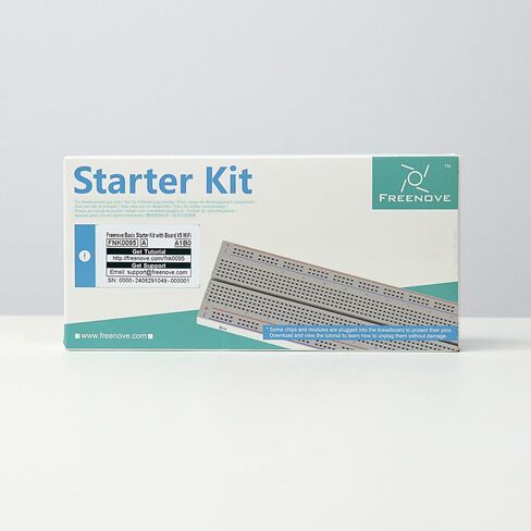 Freenove Basic Starter Kit with Board V5 Rev4 WiFi (Compatible with Arduino IDE), Arm Cortex-M4 Microcontroller, Onboard ESP32-S3, 179-Page Detailed Tutorial, 140 Items, 34 Projects in Saudi Arabia