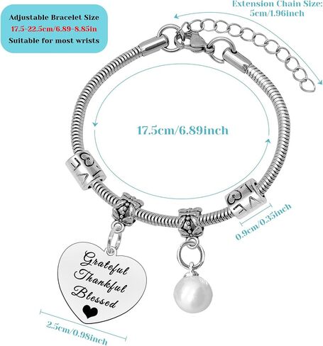 Inspirational Gifts for Women Motivational Gifts Inspirational Bracelet Encouragement Gift Uplifting Positive Gifts Friendship Gifts for Women Congratulations Graduation Birthday Gifts for Friend in Saudi Arabia